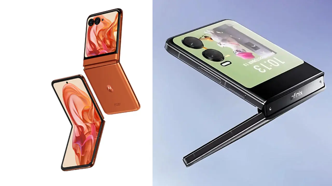 Infinix Zero Flip And Motorola Razr 50